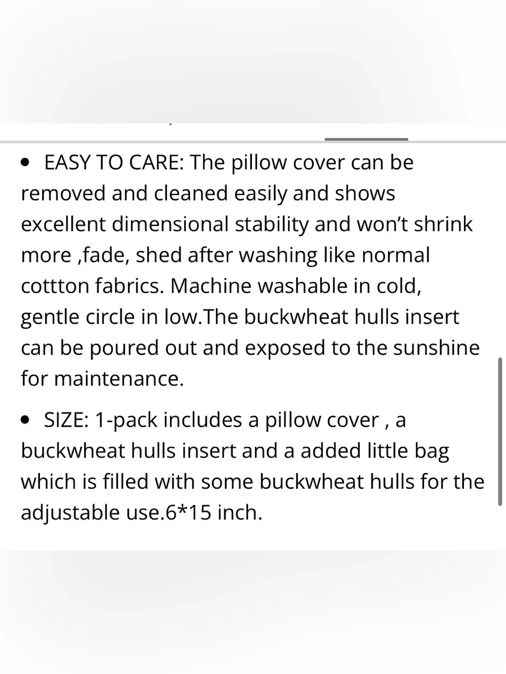 Buckwheat Neck Support Pillow - BEIGE